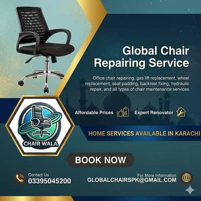 Professional & Expert Chair Repairing service in Karachi