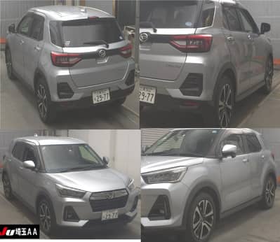 Rocky Z-210 R Grade Auction Sheet 20/25 Silver Turbo 1000cc unregister