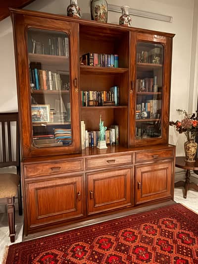 Wooden sideboard/showcase for sale-ISB F11