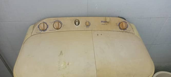 Haier washing machine and dryer