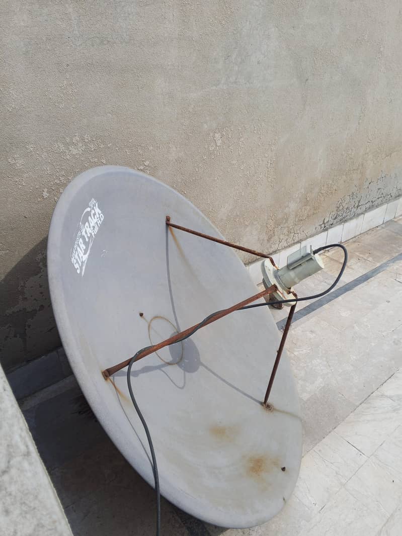 Dish Antena complete setup 2