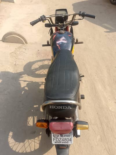 70 cc Motorcycle