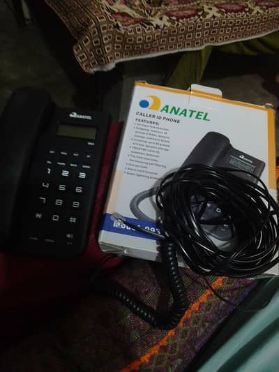 ANATEL Caller ID Landline Phone – Excellent Condition