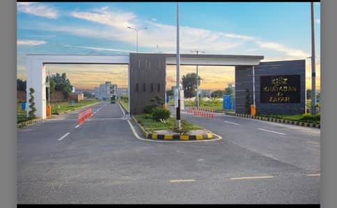 10 Marla plot Corner Main Boulevard in Khayaban E-Zafar