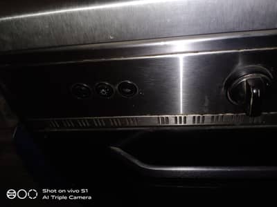 gas stove with gas oven