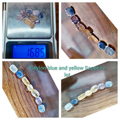 Ceylon Sapphire lot
