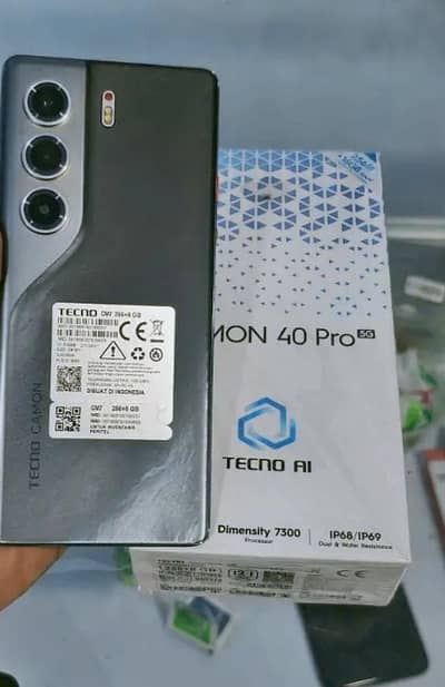 Techno Camon 40 pro Urgent Sell with lush Condition