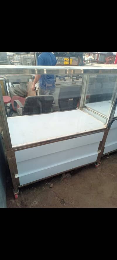 urgent sale steel counter