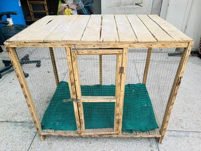 Asal lakri k pinjaray cages wooden good condition