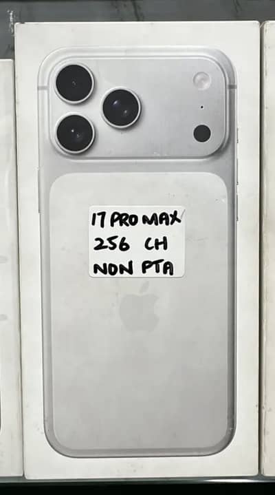 Iphone 17 pro max 256gb