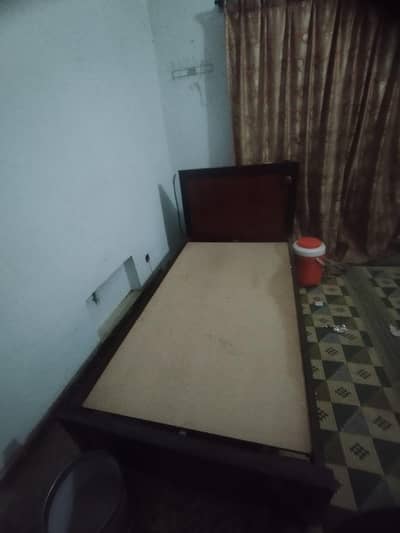 Single Bed without mattress