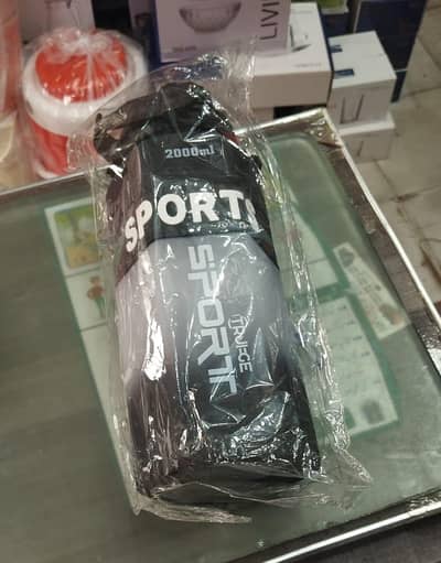 Large Variety of Plastic and Stainless Steel Water Bottles Available