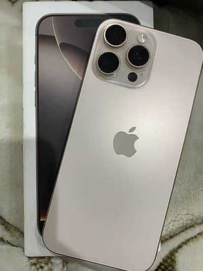 Iphone 16 Pro Max 256GB JV Waterpacked Urgent Sale