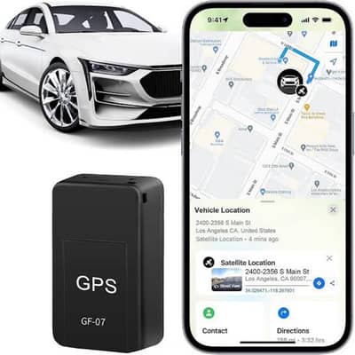 Mini Magnetic GPS Tracker with Real-Time Location, Voice & Route Reco