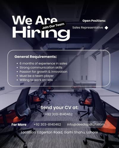 Experienced Sales Executive Required