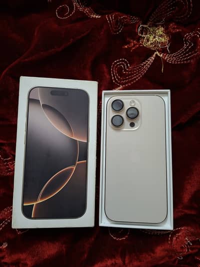 Iphone 16 Pro JV 128 GB original box packed 10/10