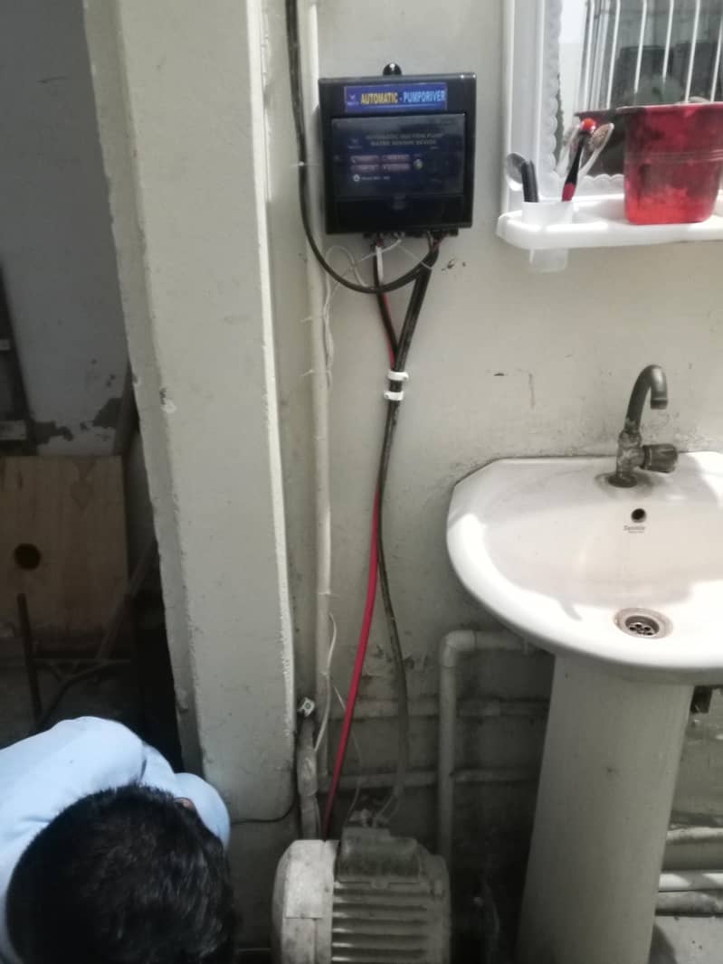 DONKEY & SUCTION PUMP FULLY AUTOMATIC WATER SENSOR CONTROLLER 4