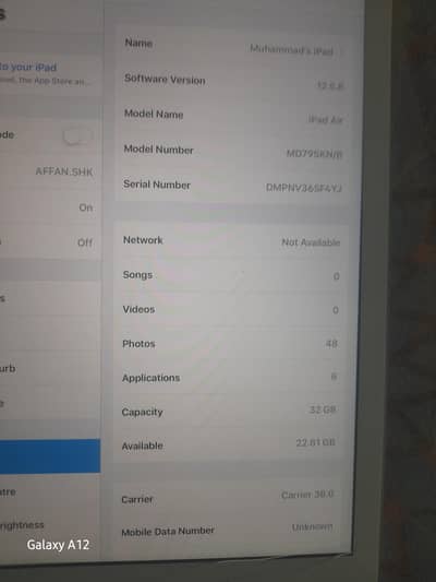 ipad air WiFi edition 32gb