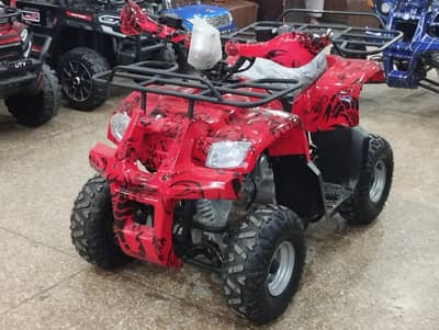 Hammer jeep 125cc atv brand new zero meter for sale deliver all Pak