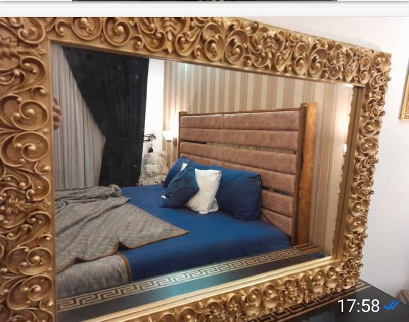 console with rectangular mirror 1