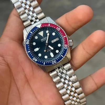 Seiko Diver Rado Purple, Golden horse  &  Rado captain watches