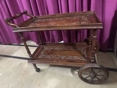 Tea trolley as good as new for sale