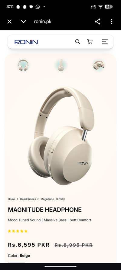 ronin magnitude headphones