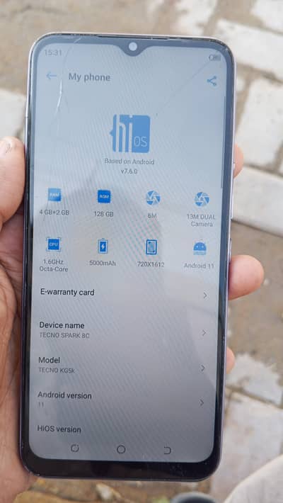 Tecno spark 8c