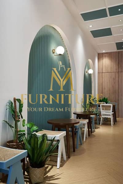 Cafe Furniture - Dinning Set - Wooden Dinning - Resturants Furniture