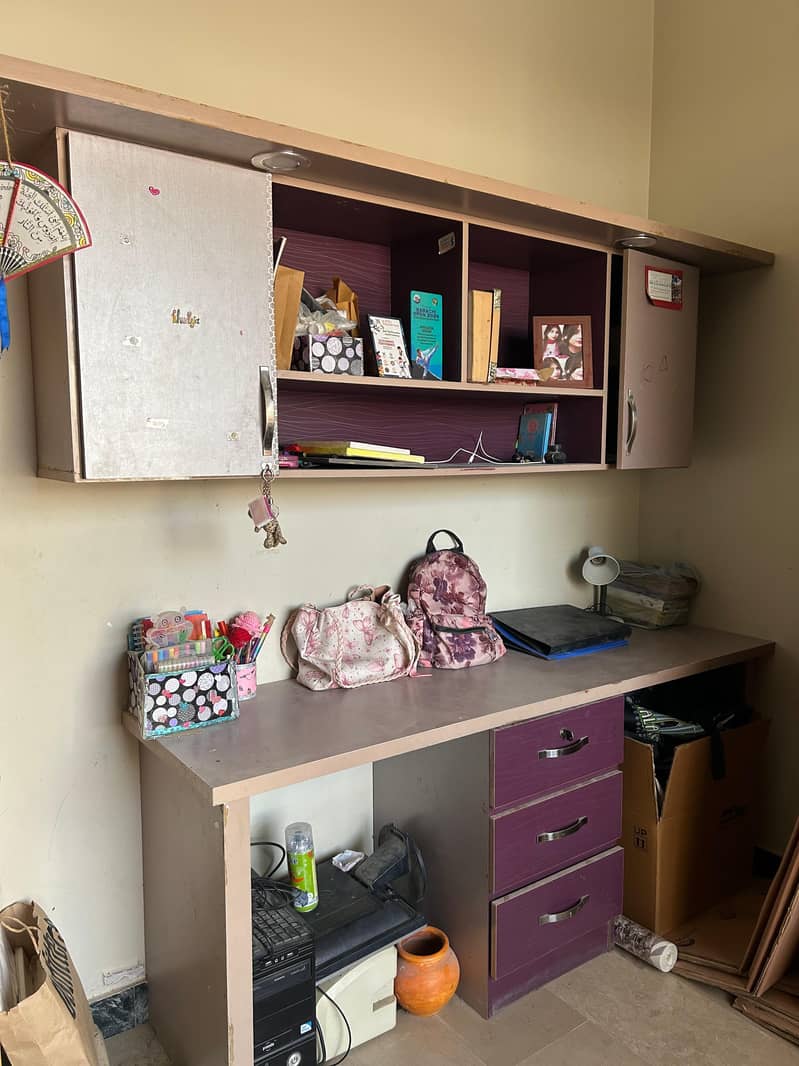 Study table purple 1