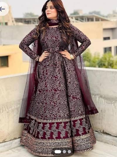 *Product Name*: 3 Pcs Women's Stitched Katan Silk Screen Printed Maxi