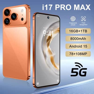 i17 Pro Max Style Phone | 7.3” Big Screen