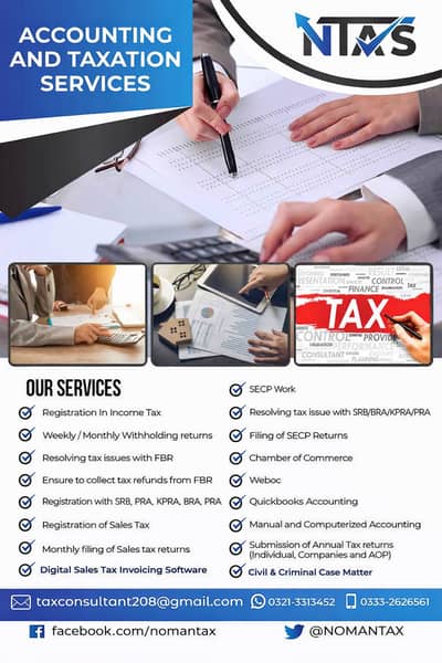 Taxation & Accounting Consultant