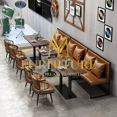 Resturent Furniture / Dinning Table Set / Cafe Furniture / 4 Seater
