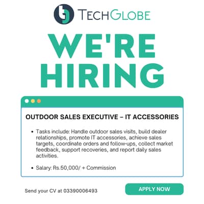 Outdoor Sales Executive – Computer Accessories