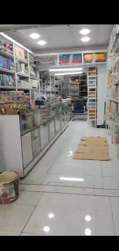 SHOP FOR RENT PRIME LOCATION (MAIN ROAD)highly commercial and busy location near Red Apple & Rado Bakery (Main Road, Block 12 Johar) one of the most active food & footfall hubs in the area.