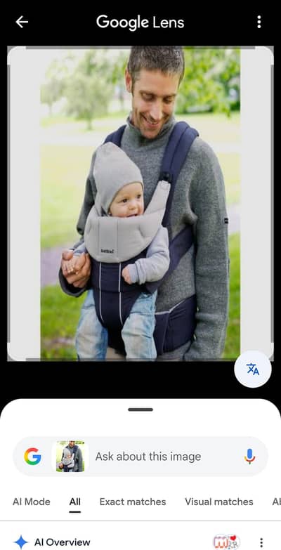 Baby Carrier, condition is like new.