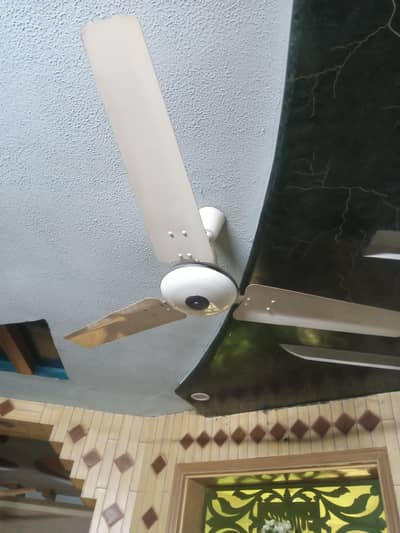 3 ROYAL FANS DELUX MODEL 56" 100% PURE COPPER EXCELLENT CONDITION