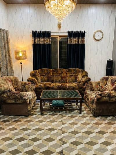 6 Seater Sofa Set (3+2+1) | Stylish Fabric Sofa | Excellent Condition