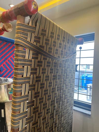 full size charpai  with heavy wooden frame