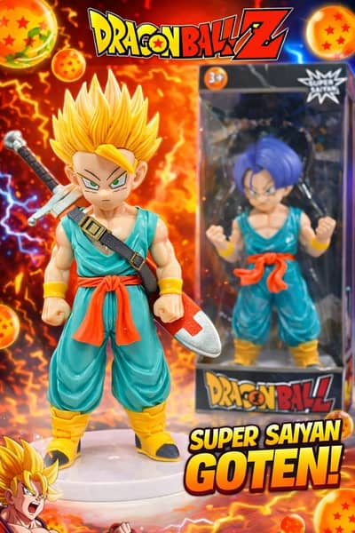 TRUNKS ACTION FIGURE PREMIUM QUALITY I DBZ