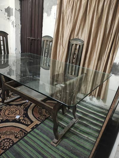 Dining Table Set 1 Table + 6 Chairs Quantity 1 Table + 6 Chairs