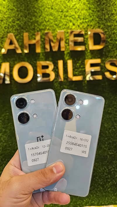 OnePlus Ace 2V 12/256GB & 16/512GB Brand New Condition Ahmed Mobile