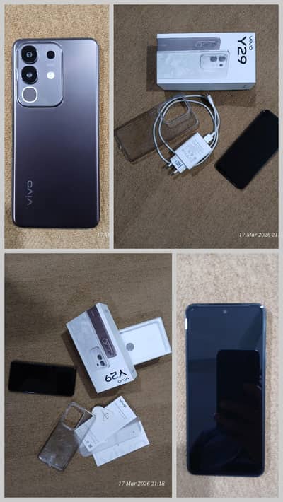 Vivo Y29 - 256gb  in Brown Colour