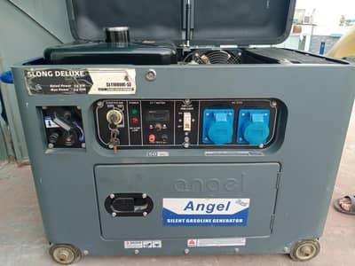 New Angel 9.5 KVA Silent Petrol Generator - 7.5KW