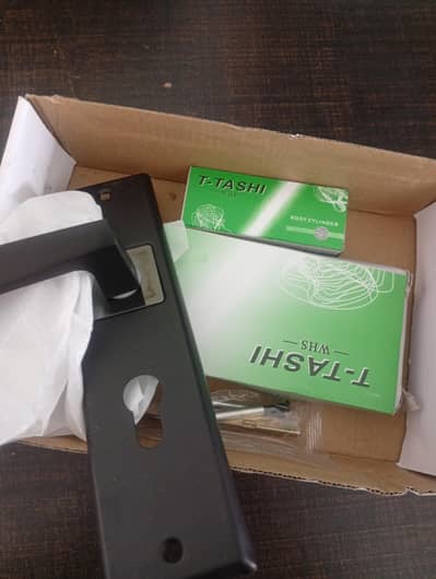 brand new black door handles