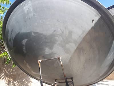 dish plate 6fit good condition silver iron