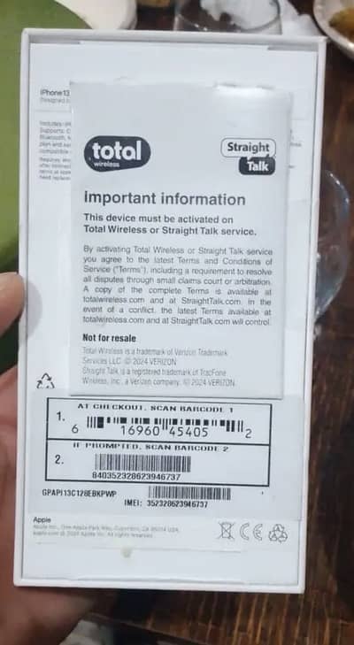 Iphone 13 Jv sim time