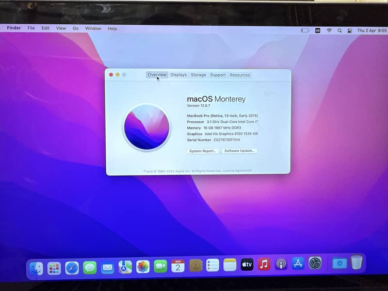 MacBook Pro A1502 i7 5th Gen | 16GB RAM 512GB SSD Excellent Condition 2