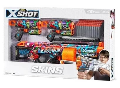 XSHOT Last Stand, Griefer, Flux & Menace Blaster Toy Combo pack of 3